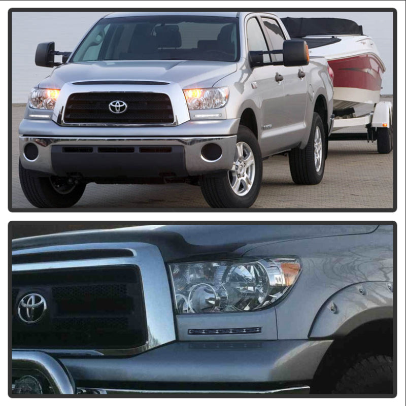 Spyder Toyota Tundra 07-13 Daytime LED Running Lights wo/switch Silver FL-DRL-TTU07-SIL-SR1 Performance