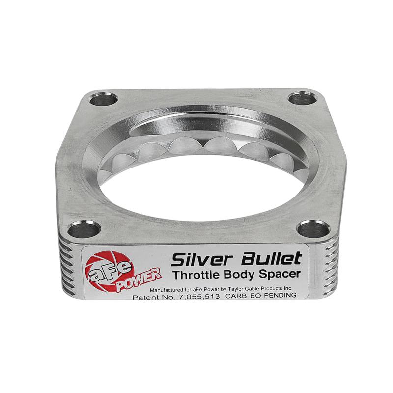 aFe Silver Bullet Throttle Body Spacer TBS 17-19 Nissan Patrol (Y61) I6-4.8L