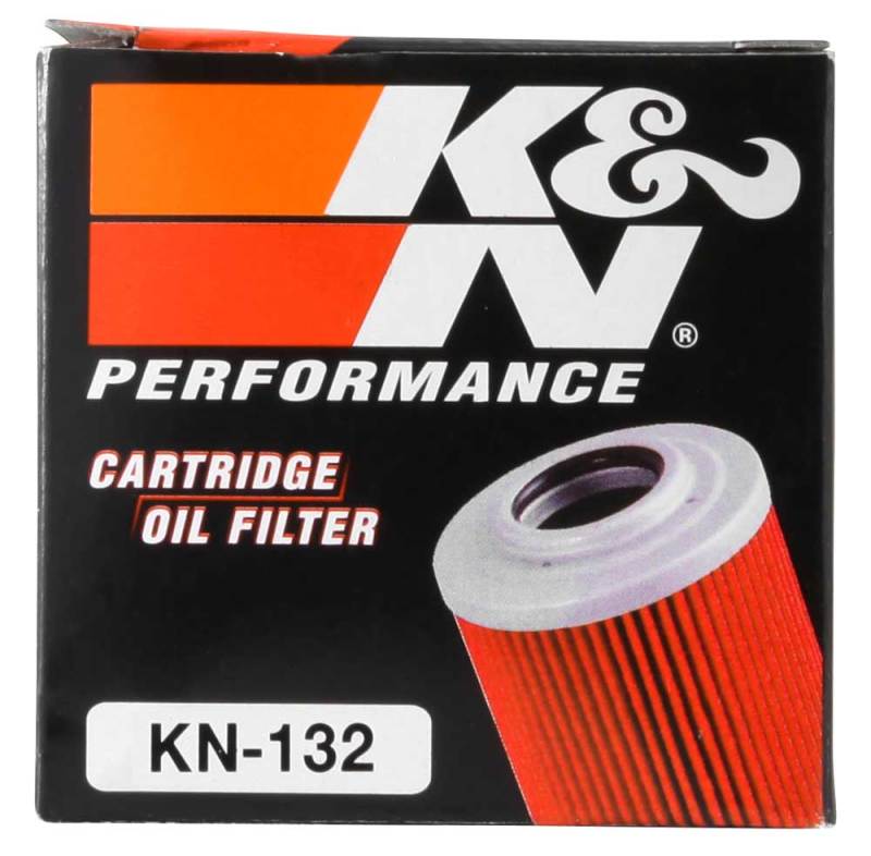 K&N Suzuki / Arctic Cat / Kawasaki / Yamaha 1.75in OD x 2.125in H Oil Filter-SR1 Performance
