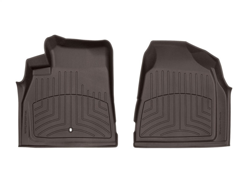WeatherTech Front FloorLiner HP for 2008-2009 Buick Enclave, 2009 GMC Acadia, Saturn Outlook & Chevrolet Traverse - Cocoa