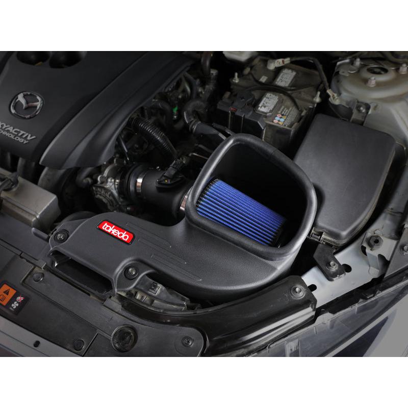 aFe Takeda Stage-2 Cold Air Intake System Pro 5R 14-18 Mazda 3 L4-2.0 - Black-SR1 Performance