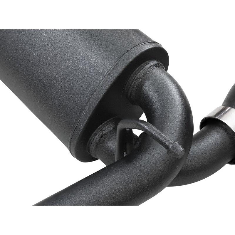 aFe Rebel Series 409 Stainless Steel Cat-Back Exhaust 18-21 Jeep Wrangler JL 2.0L (t) - Black Tip-SR1 Performance