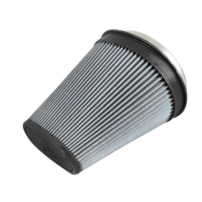 aFe Magnum FLOW Air Filter Pro DRY S (7-3/4x5-3/4in) F x (9x7in) B x (6x2-3/4in) T x (9-1/2in) H-SR1 Performance