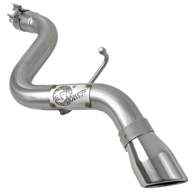 aFe MACH Force-Xp Axle-Back Exhaust System w/Polished Tip 18-20 Jeep Wrangler L4-2.0T / V6-3.6L