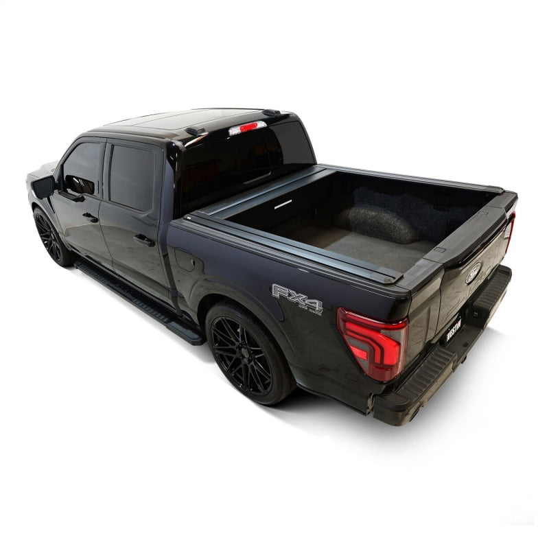 Westin 15-25 Ford F-150 Electric Retractable Tonneau Cover with Black Finish