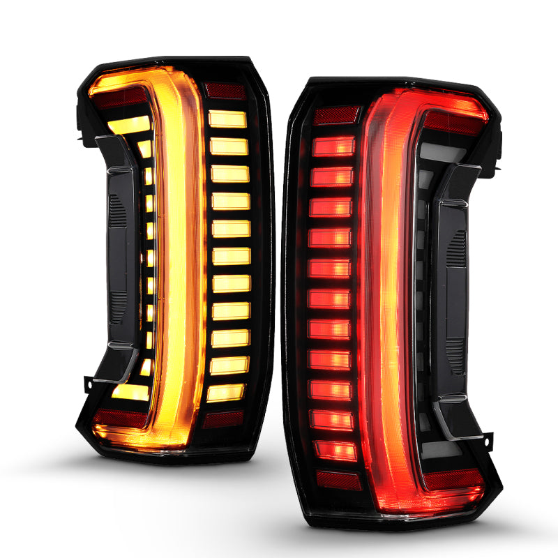ANZO Z-Series Full LED Tail Lights for 2022-2024 Toyota Tundra with Smoke Lens – Pair