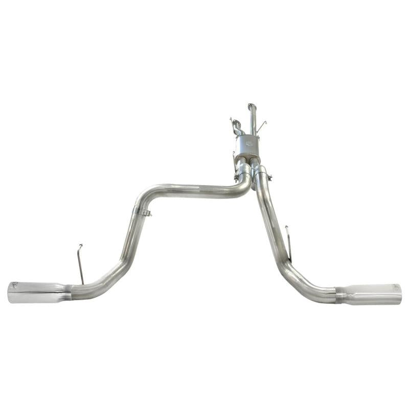 aFe MACHForce XP 2-1/2in to 3in 409 SS Cat-Back Exhaust w/ Polished Tips 10-17 Toyota Tundra V8 5.7L