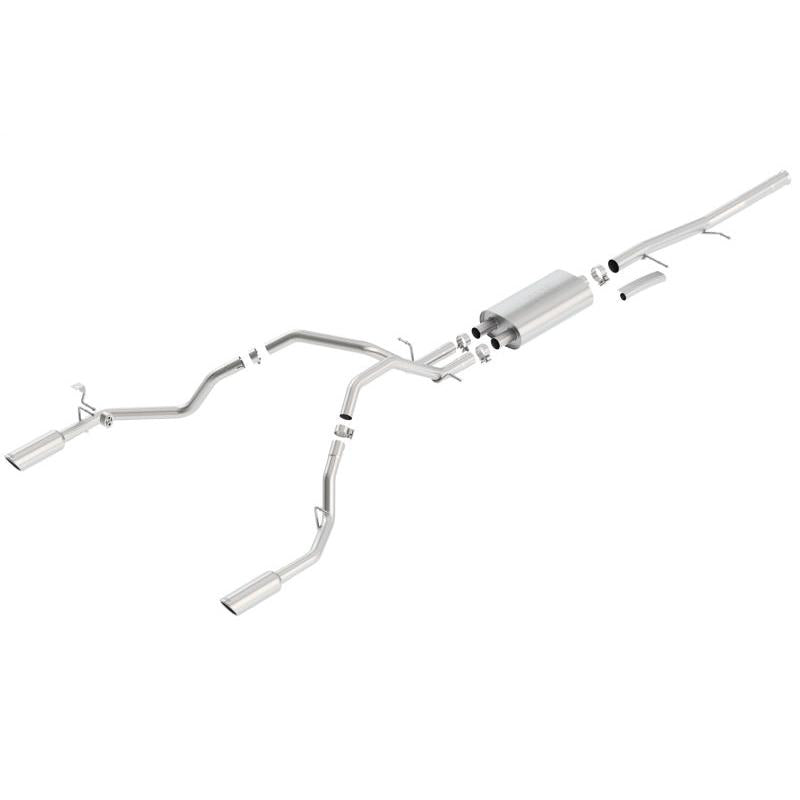Borla 09-11 Chevrolet Silverado / 09-11 GMC Sierra S-Type SS Catback Exhaust-SR1 Performance
