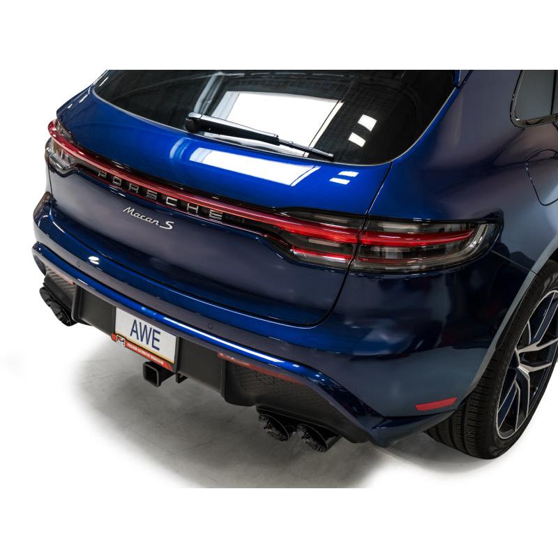 AWE Tuning 2022+ Porsche Macan 2.9TT Touring Edition Catback Exhaust w/ Diamond Black Tips