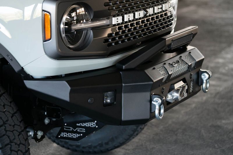 DV8 Offroad LBUN-01 Bull Bar Add-On for Ford Bronco with 13-inch Elite Series Light Bar Mount