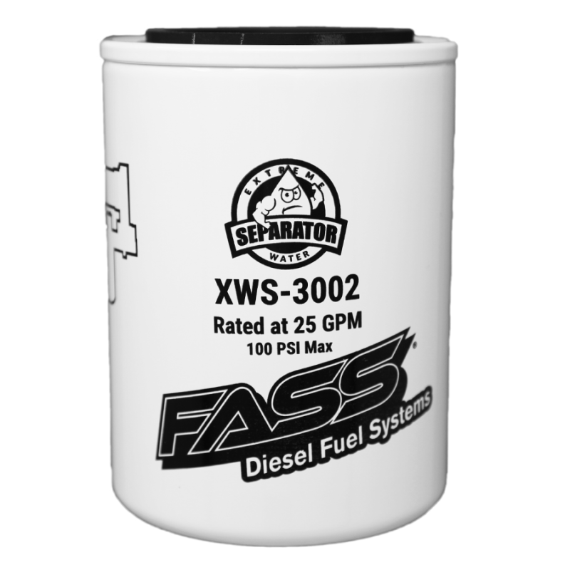 FASS Hydroglass Titanium Signature Series Extreme Water Separator XWS-3002-SR1 Performance