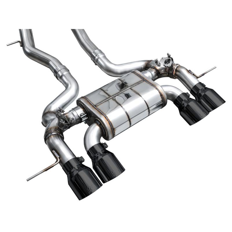 AWE Tuning 23-24 BMW G87 M2 SwitchPath Edition Exhaust - Diamond Black Tips