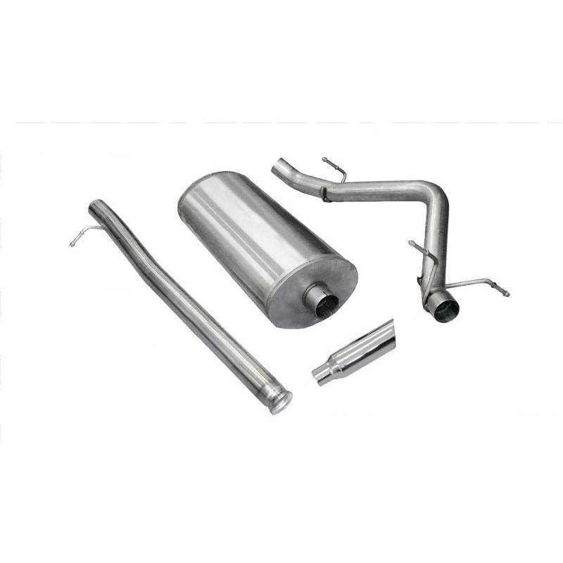 Corsa 2009-2013 Chevrolet Silverado Reg. Cab/Std. Bed 1500 4.8L V8 Polished Sport Cat-Back Exhaust