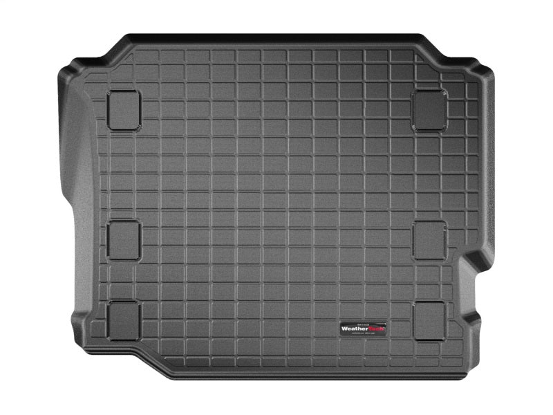 WeatherTech 2018+ Jeep Wrangler Unlimited JL Cargo Liner with Bumper Protector - Black