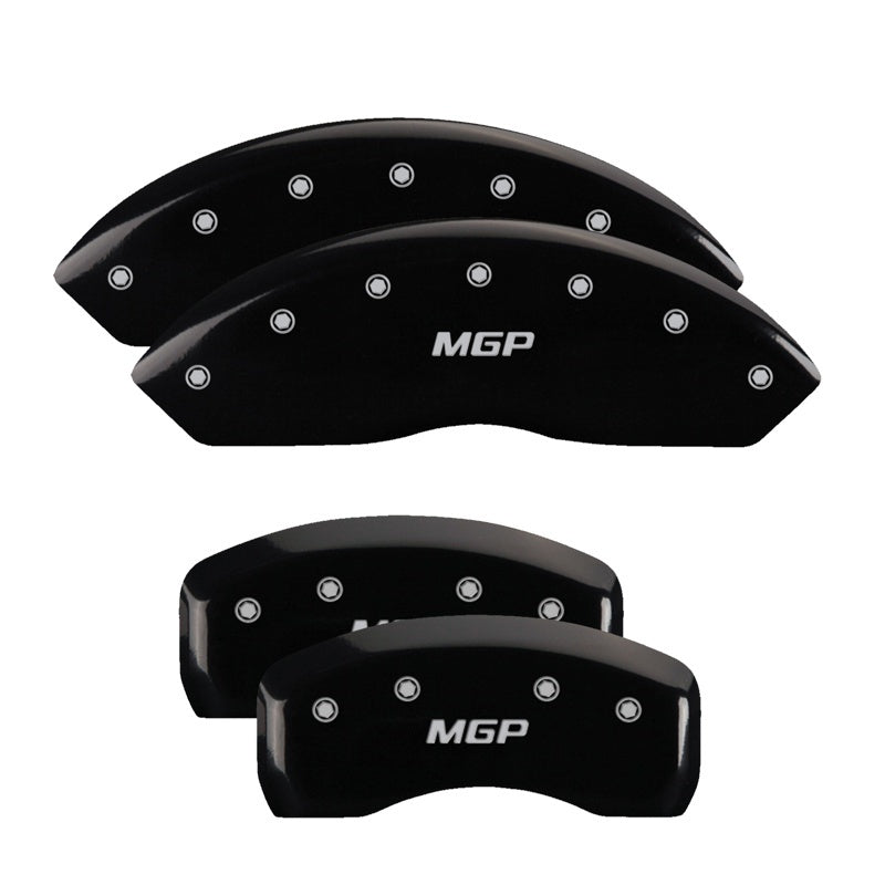 MGP Black Finish Aluminum Caliper Covers for Lincoln MKZ and Zephyr * Part 36008SMGPBK