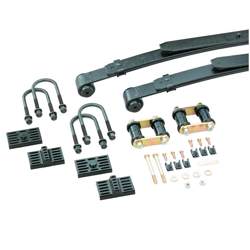 Hotchkis 70-81 GM F-Body 1.5 Inch Drop Leaf Springs with Shackles and Hardware for Camaro and Firebird