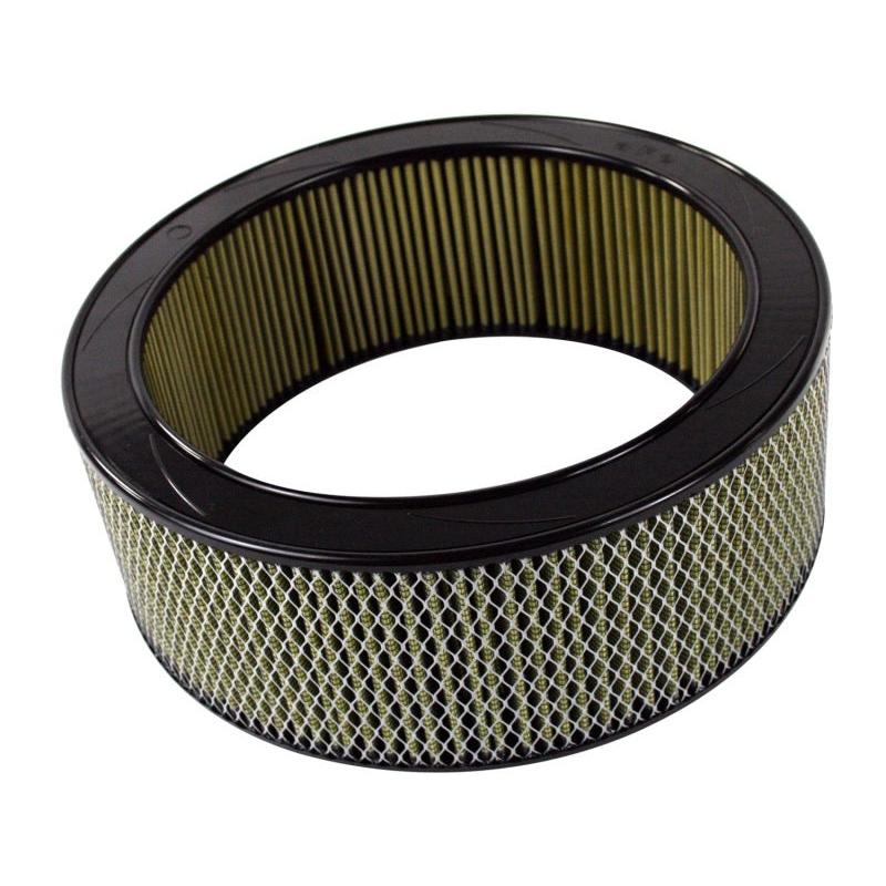 aFe MagnumFLOW Air Filters Round Racing PG7 A/F RR PG7 14OD x 11ID x 5H IN with E/M-SR1 Performance