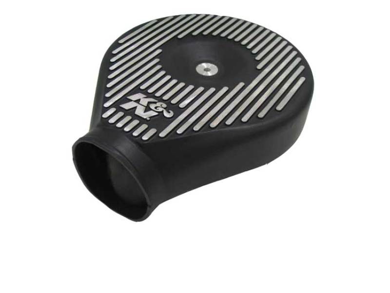 K&N Universal Plenum 11.89in L x 9in Dia x 4.75in H - Black-SR1 Performance