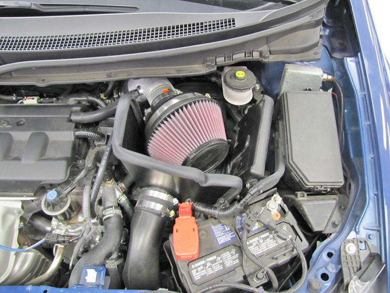 K&N 12-13 Honda Civic 1.8L L4 Silver Typhoon Intake-SR1 Performance