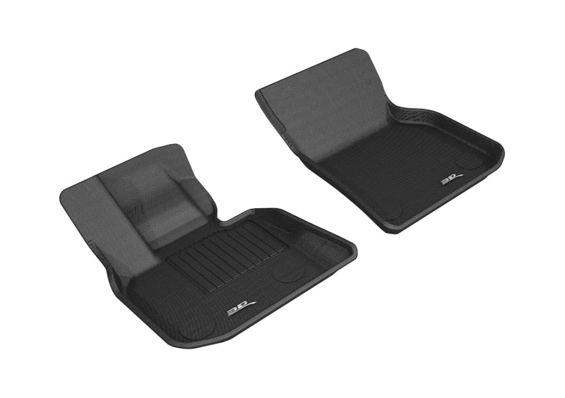3D MAXpider 2018-2020 BMW X3 (G01)/X4 (G02) Kagu 1st Row Floormat - Black-SR1 Performance
