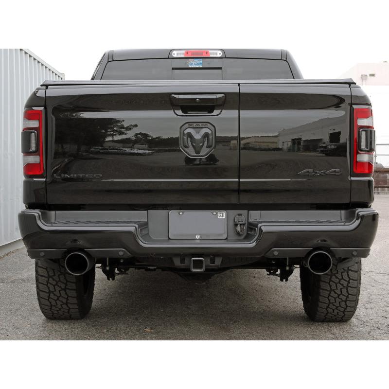 aFe Gemini XV 3in 304 SS Cat-Back Exhaust 19-21 Ram 1500 V8 5.7L Hemi w/ Black Tips-SR1 Performance