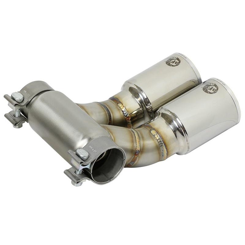 aFe Power 13-14 Porsche Cayman S / Boxster S Polish Exhaust Tip Upgrade-SR1 Performance