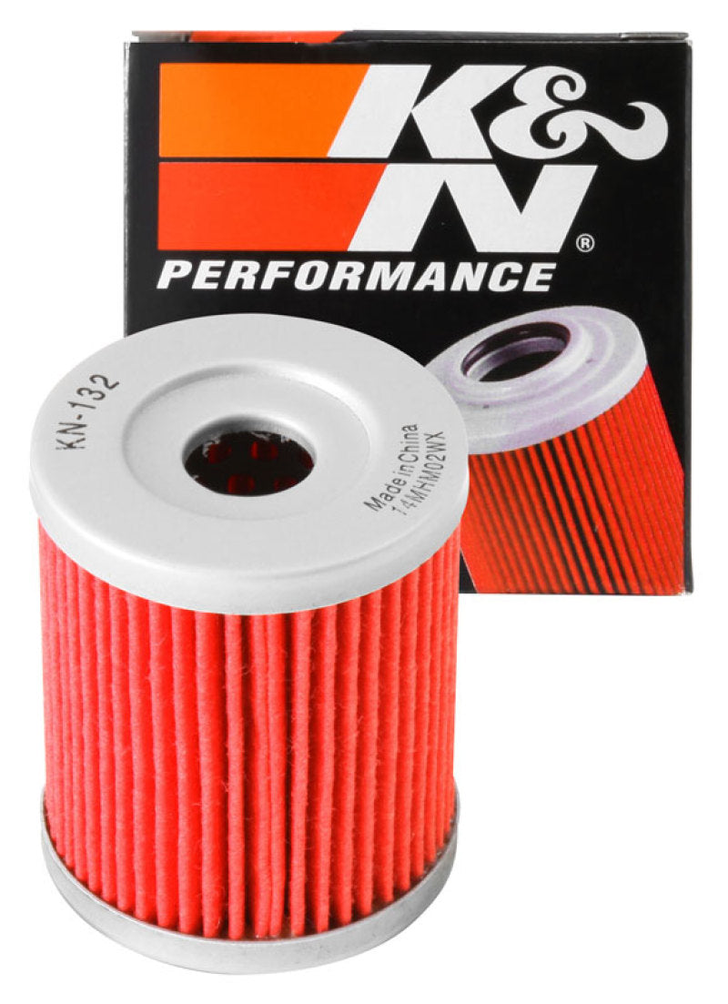 K&N Suzuki / Arctic Cat / Kawasaki / Yamaha 1.75in OD x 2.125in H Oil Filter-SR1 Performance