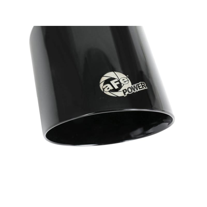 aFe MACH Force-XP 4-1/2in Black OE Replacement Exhaust Tips - 15-19 Dodge Charger/Hellcat-SR1 Performance