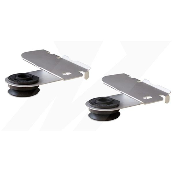 Mishimoto 97-04 Ford Mustang Aluminum Radiator Stay Set * Replacement Upper Radiator Brackets for Improved Flex and Durability