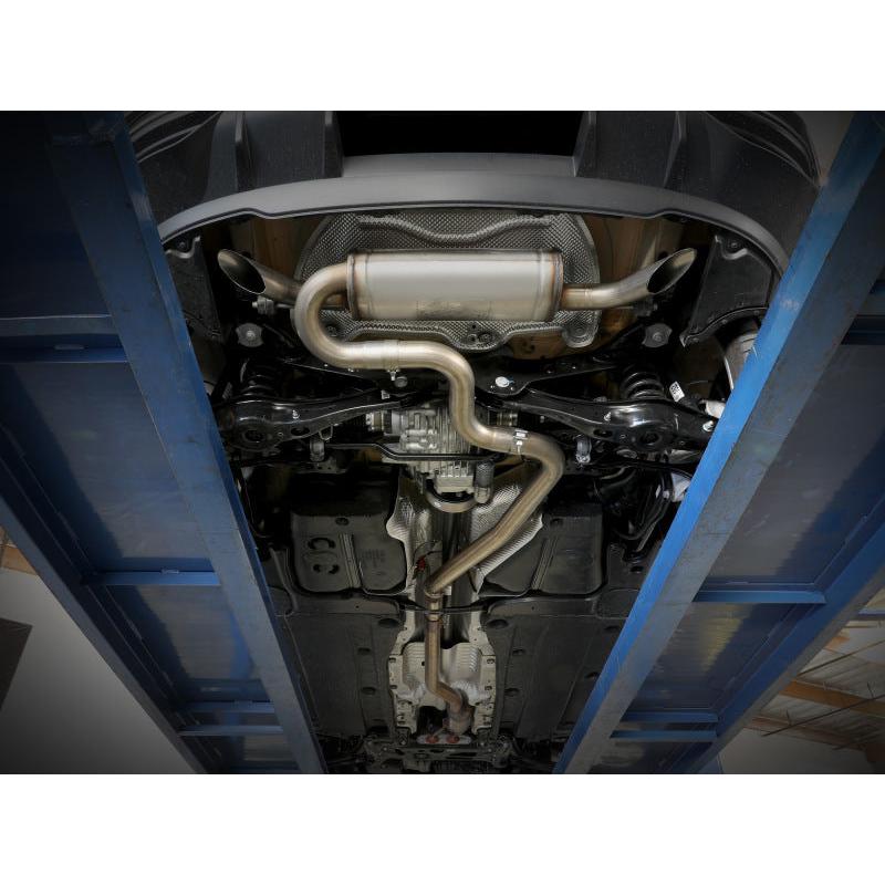 aFe MACH Force-Xp 3in - 2 1/2in SS Cat Back Exhaust System VW Tiguan 18-22 2.0 110in Wheelbase (AWD)