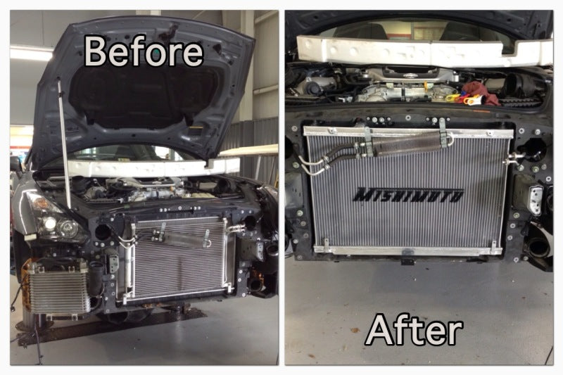 Mishimoto 2009+ Nissan GT-R R35 Aluminum Radiator for Enhanced Cooling Performance