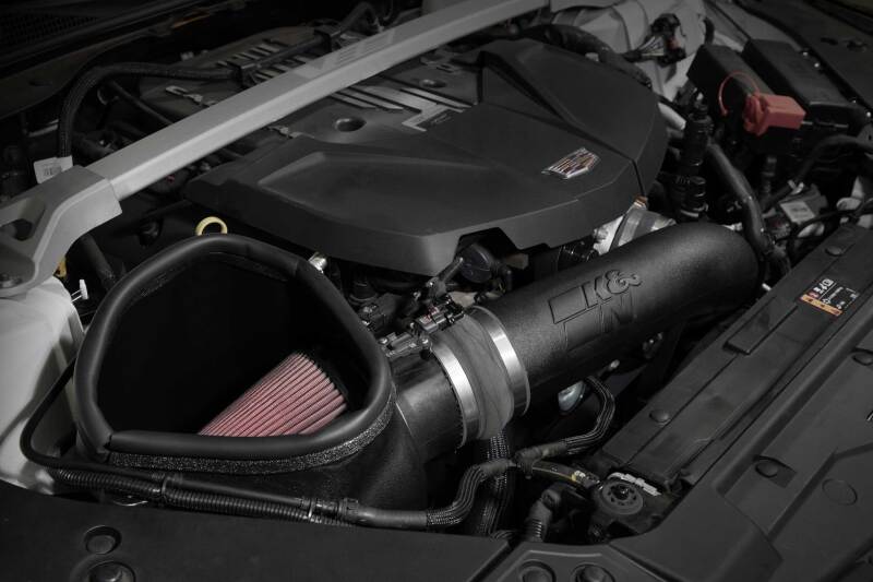 K&N 22-24 Cadillac CT5 6.2L V8 Performance Air Intake System-SR1 Performance