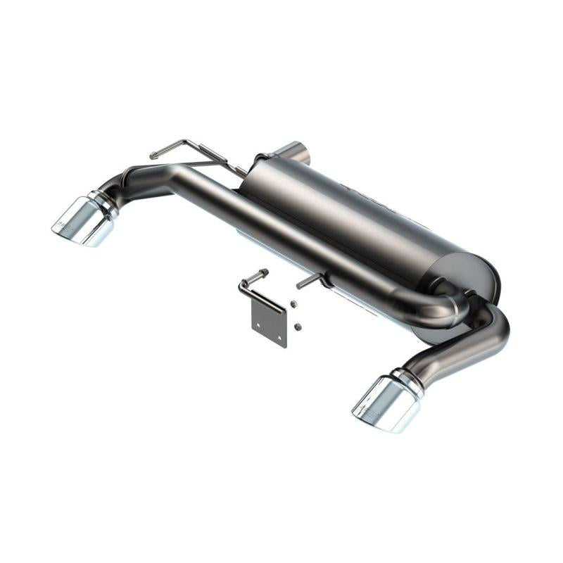 Borla 21-22 Ford Bronco 2.7L V6 4WD S-Type Axle Back Exhaust w/ Bright Chrome Tips