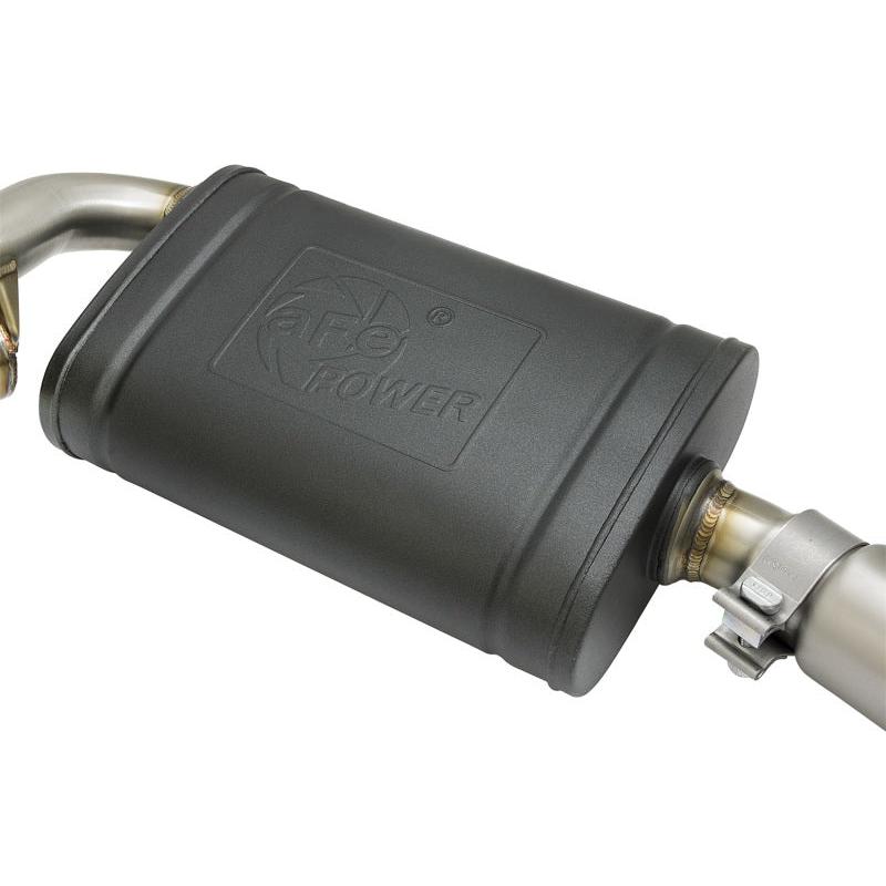 aFe MACHForce-Xp 2in 304 SS Cat-Back Exhaust w/Polished Tips 13-16 Porsche Boxster/Cayman 2.7L/3.4L-SR1 Performance