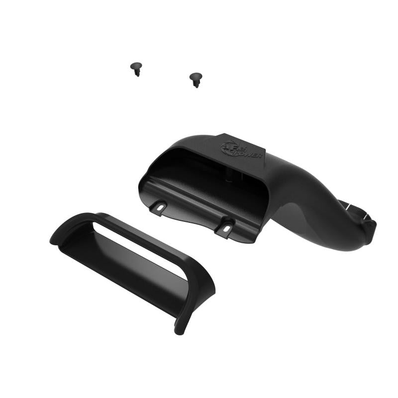 aFe Rapid Induction Dynamic Air Scoop 2021+ Ford F-150V6/V8 - Black-SR1 Performance