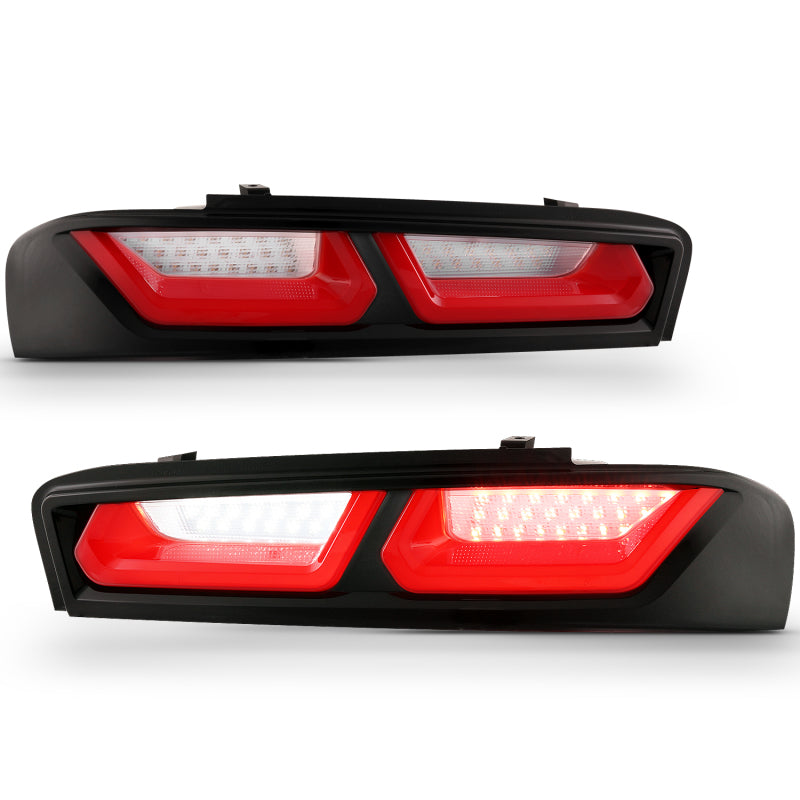 ANZO 2016-2018 Chevrolet Camaro L.E.D T.L Red/Clear-SR1 Performance