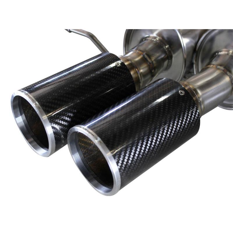 aFe MACHForce XP Exhaust 304SS Cat-Back w/ Carbon Fiber Tips 12-13 BMW M5 (F10) V8 4.4L (tt)-SR1 Performance