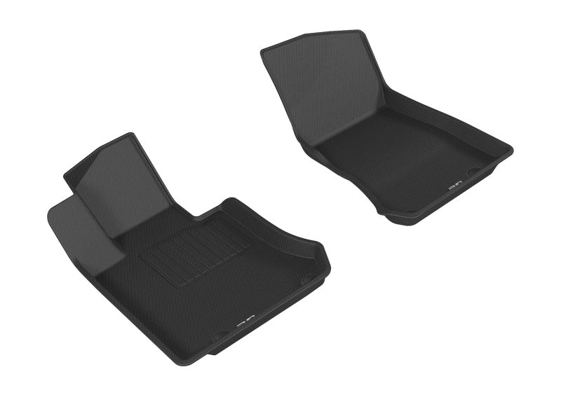 3D MAXpider 2016-2020 Mercedes-Benz GLC-Class X205 Kagu 1st Row Floormat - Black-SR1 Performance