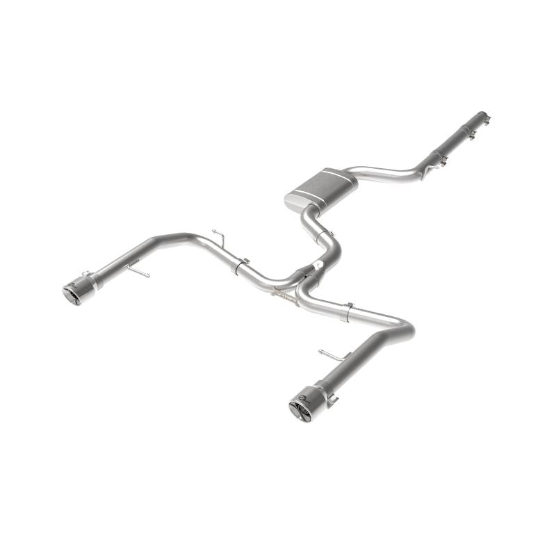 afe 19-21 VW Jetta GLI (MKVII) L4-2.0L (t) MACH Force-Xp 304 SS Cat-Back Exhaust System Polished Tip-SR1 Performance
