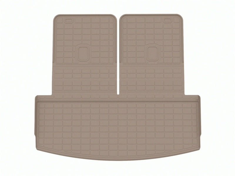 WeatherTech SeatBack Cargo Liner HP for 2020-2021 Ford Explorer Tan – Full Coverage Rear Cargo Protection