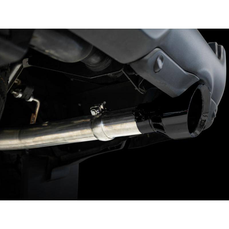 AWE Tuning 09-18 RAM 1500 5.7L (w/Cutouts) 0FG Dual Rear Exit Cat-Back Exhaust - Diamond Black Tips