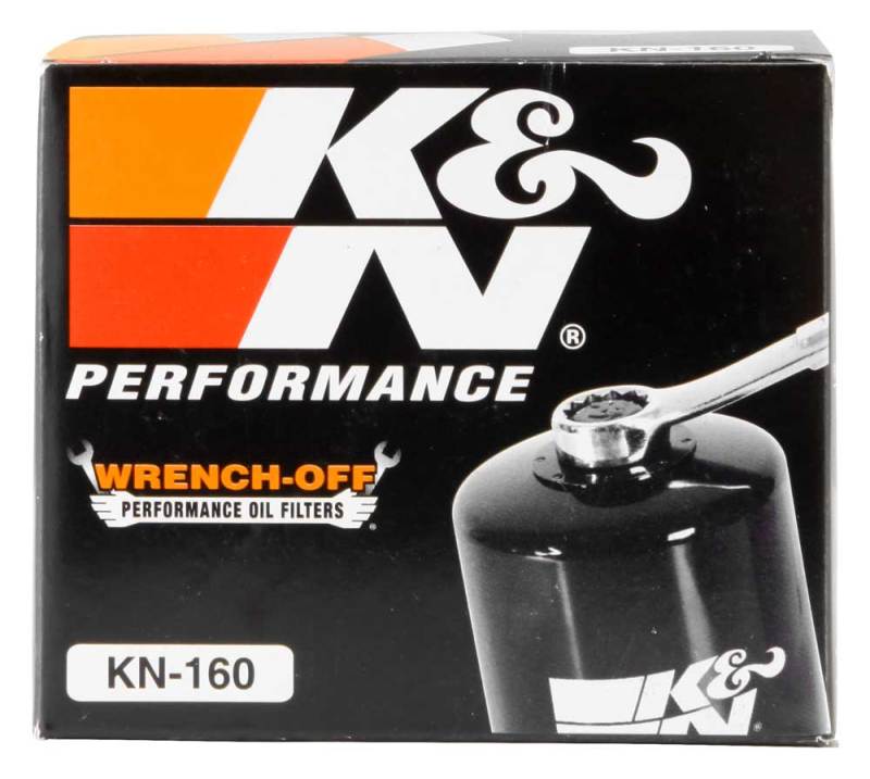 K&N Oil Filter for 2005-2014 BMW K1200 GT/R/RS/S/ K1300 GT/R/S/ R1200 GS/R/RT S1000RR-SR1 Performance