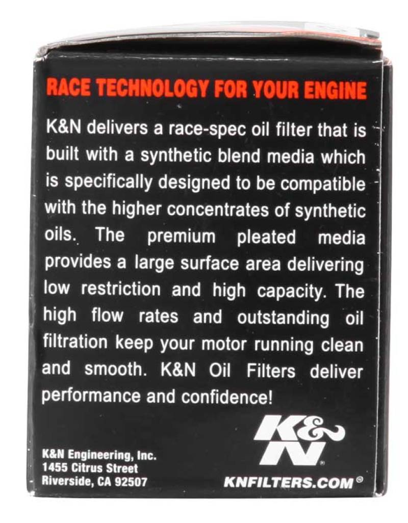K&N Yamaha / MBK 1.5in OD x 1.938in H Oil Filter-SR1 Performance