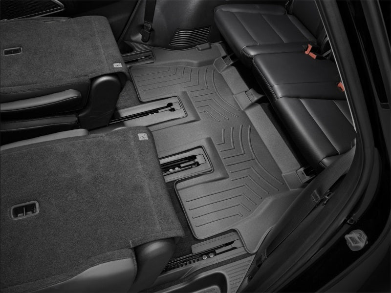 WeatherTech DigitalFit Rear FloorLiner for Kia Telluride 2020-2022, Third Row Black - Part #4415323