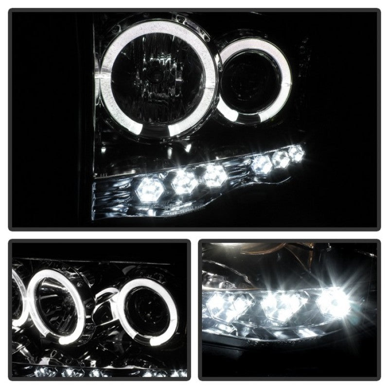 Spyder Dodge Ram 1500 02-05/Ram 2500 03-05 Projector Headlights LED Halo LED Chrm PRO-YD-DR02-HL-C-SR1 Performance