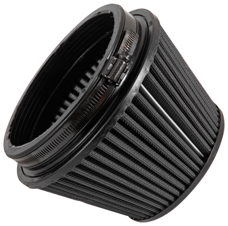 K&N Universal Rubber Filter Round Tapered 6in Flange ID x 7.5in Base OD x 5.25in Top OD x 6.75in H-SR1 Performance