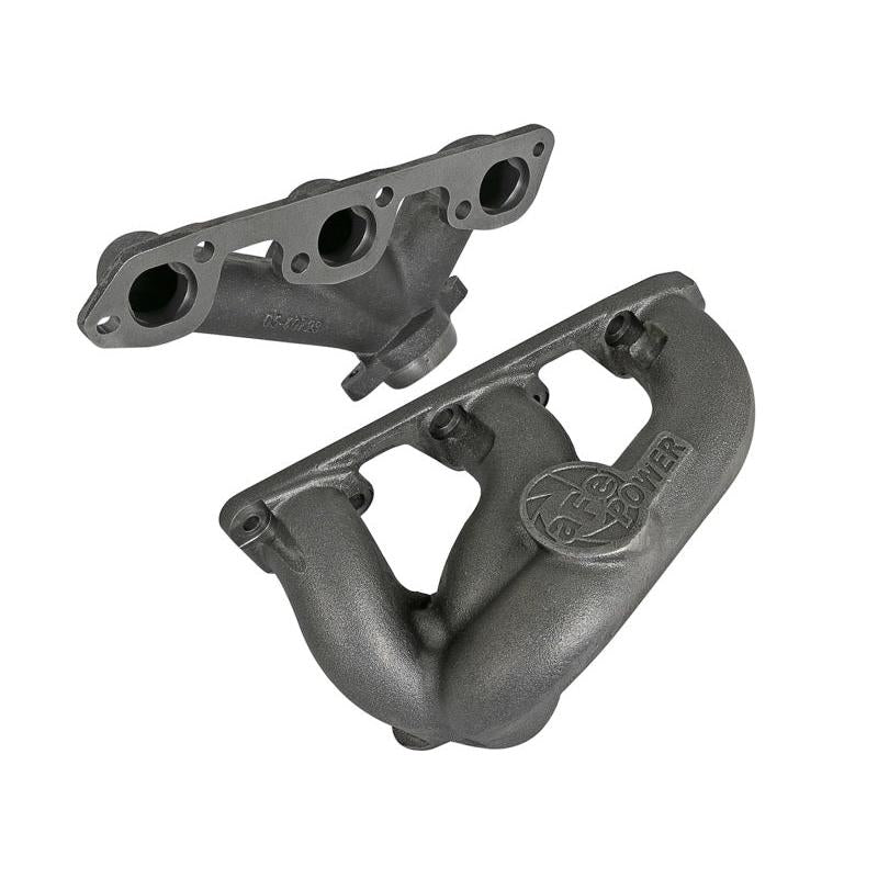 aFe BladeRunner Ported Ductile Iron Exhaust Manifold 07-11 Jeep Wrangler (JK) V6-3.8L-SR1 Performance