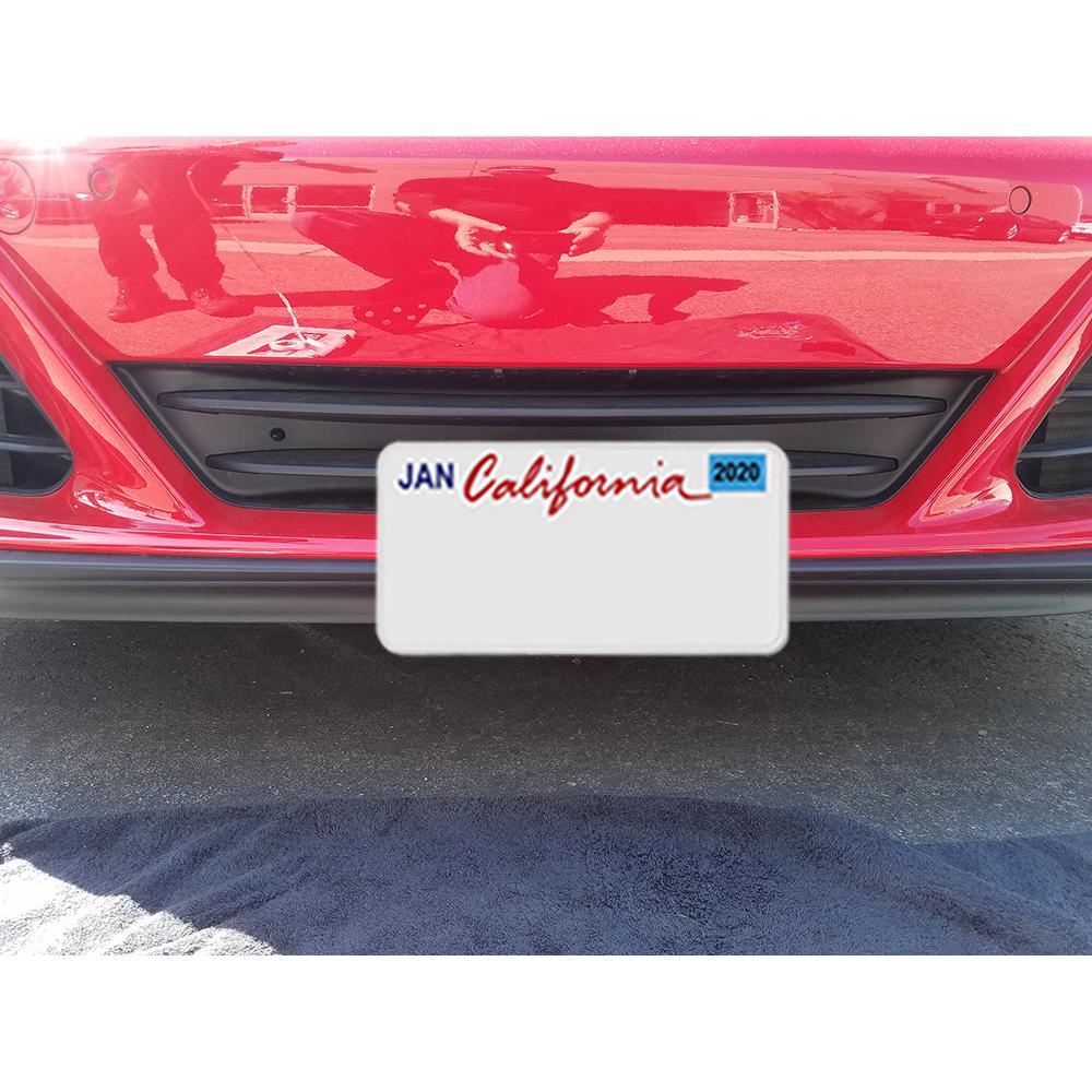 17-19 Porsche 911 License Plate Frame Bracket-SR1 Performance