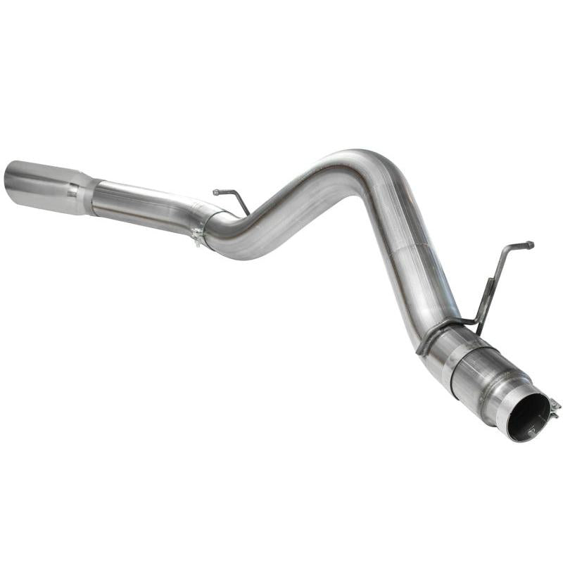aFe MACHForce XP Exhaust 5in DPF-Back SS 11-13 GM Diesel Trucks V8-6.6L (td) (LML) (Pol Tip)-SR1 Performance