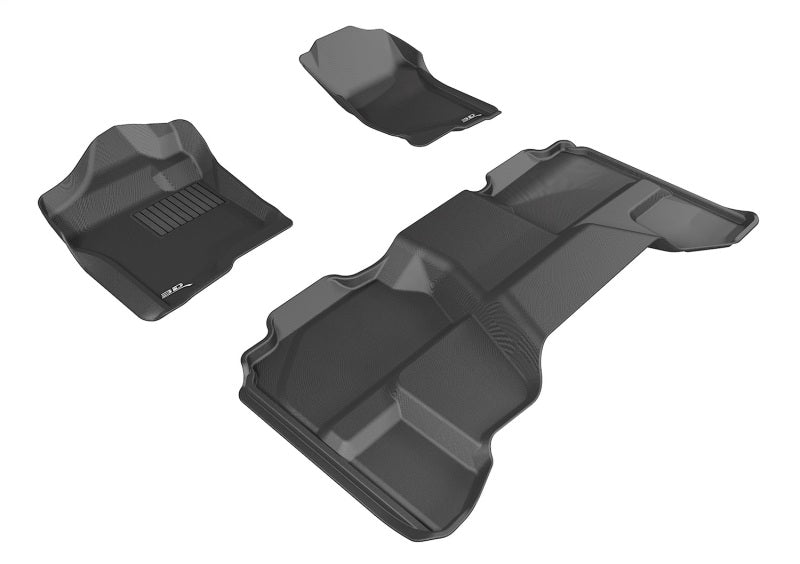 3D Maxpider 07-13 GMC Sierra 1500 / 2500 / 3500 Extended Cab Kagu Black R1 R2-SR1 Performance